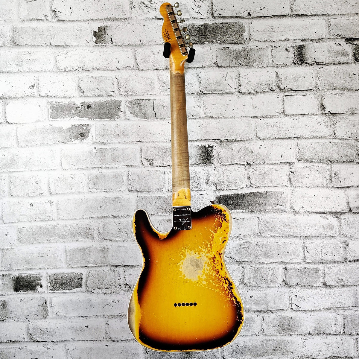 FENDER Custom Shop 1959 Telecaster Custom - Super Heavy Relic Faded/Aged Chocolate 3-Color Sunburst