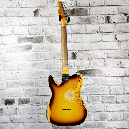 FENDER Custom Shop 1959 Telecaster Custom - Super Heavy Relic Faded/Aged Chocolate 3-Color Sunburst