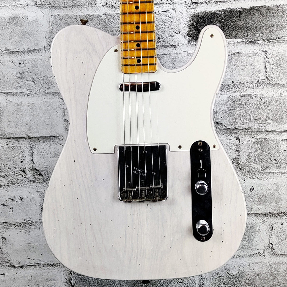 Fender Custom Shop 1955 Telecaster Journeyman Relic, Maple Fingerboard, Aged White Blonde