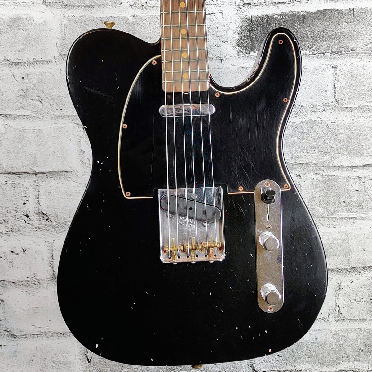 Fender Custom Shop Masterbuilt Dennis Galuszka 60 Telecaster Journeyman Relic, Rosewood – Black