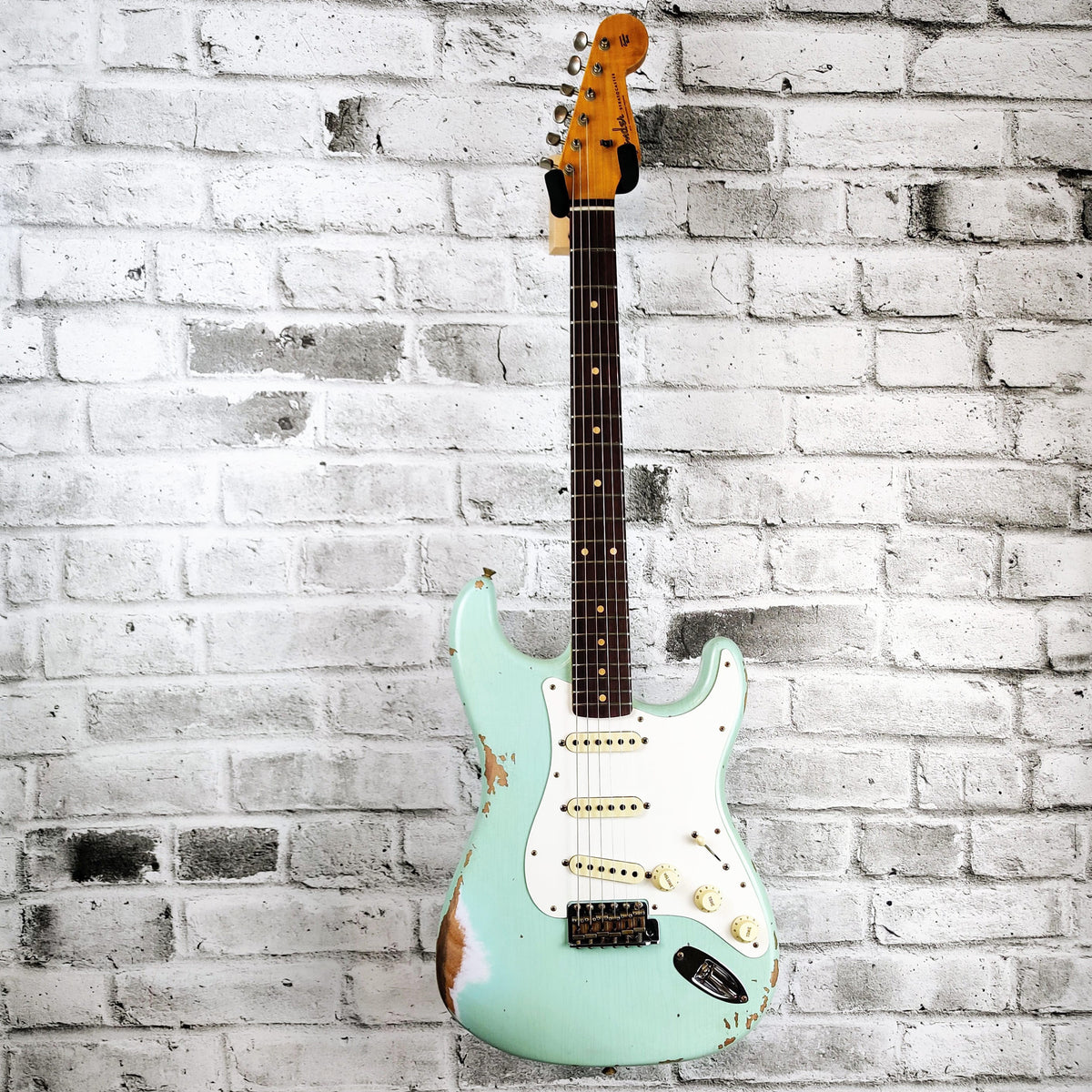Fender Custom Shop 1959 Stratocaster Heavy Relic, Rosewood Fingerboard - Faded Aged Surf Green
