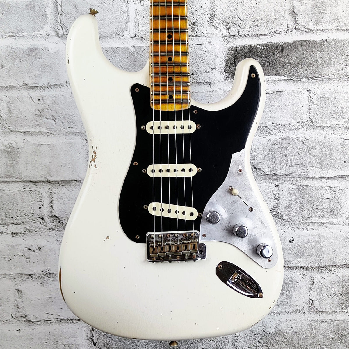 Limited Edition - Limited Edition Poblano II Stratocaster Relic, Maple Fingerboard, Aged Olympic White