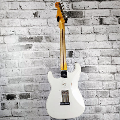 Limited Edition - Limited Edition Poblano II Stratocaster Relic, Maple Fingerboard, Aged Olympic White
