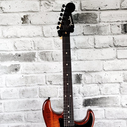Fender Custom Shop Limited Edition Curly Koa Master Built, Ron Thorn Stratocaster, Rosewood Neck - Light Tobacco Sunburst