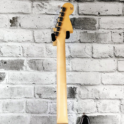Fender Custom Shop Fender Play Foundation MusicMaster NOS Masterbuilt, One Of A Kind, by Jason Smith - Black with Red & Silver Sparkle