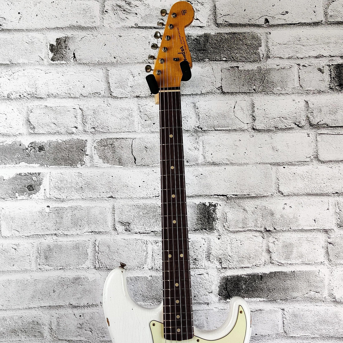 Fender Custom Shop Limited Edition 63 Strat - Heavy Relic - Aged Olympic White