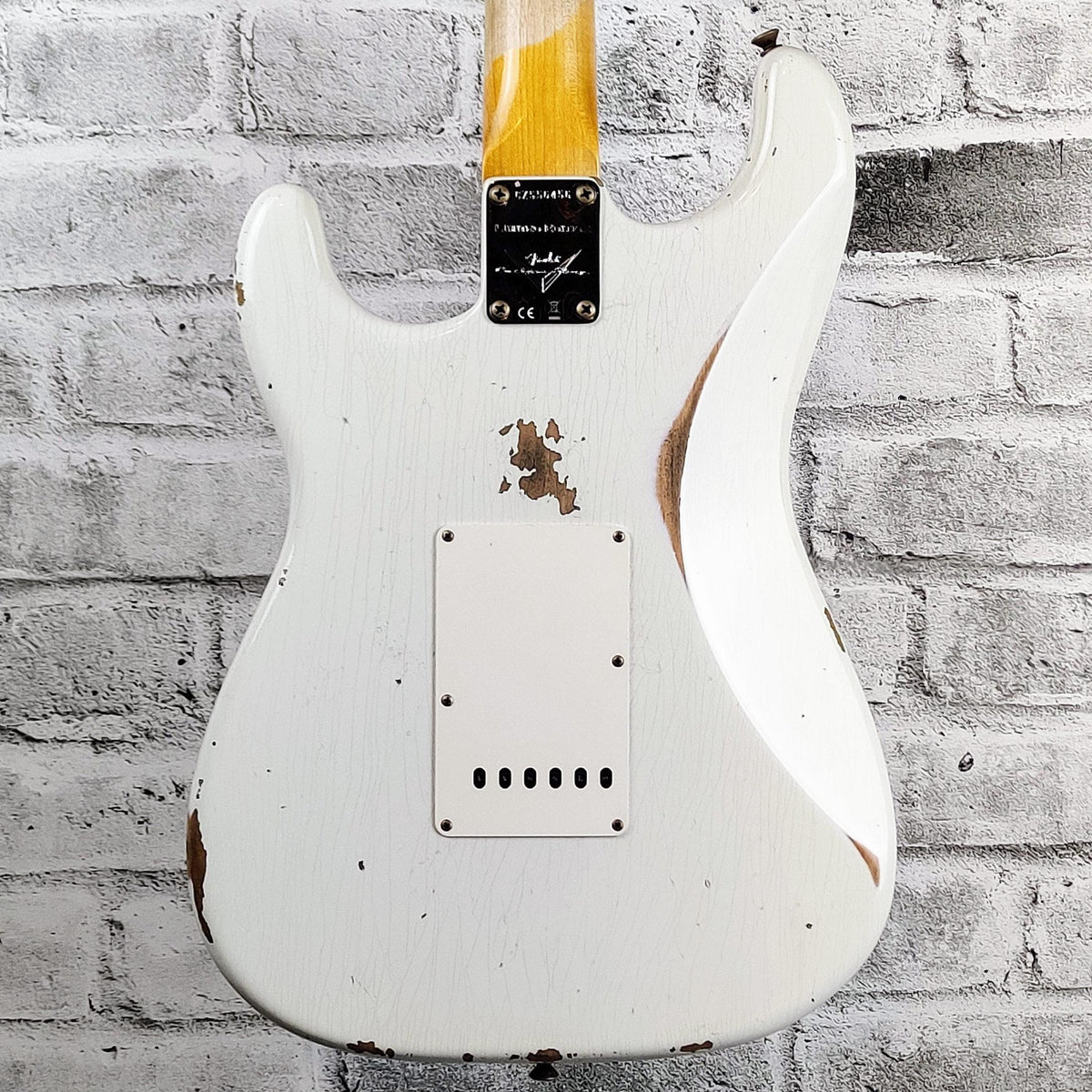 Fender Custom Shop Limited Edition 63 Strat - Heavy Relic - Aged Olympic White