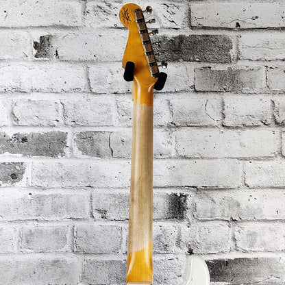 Fender Custom Shop Limited Edition 63 Strat - Heavy Relic - Aged Olympic White