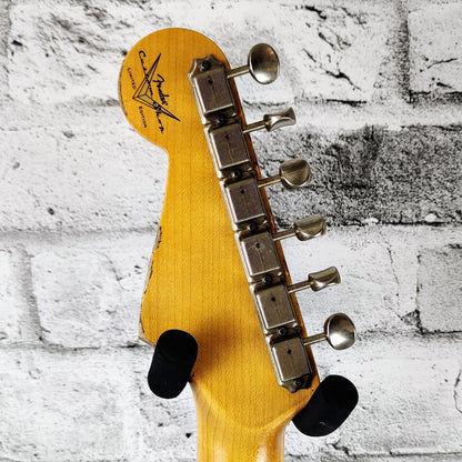 Fender Custom Shop Limited Edition 63 Strat - Heavy Relic - Aged Olympic White