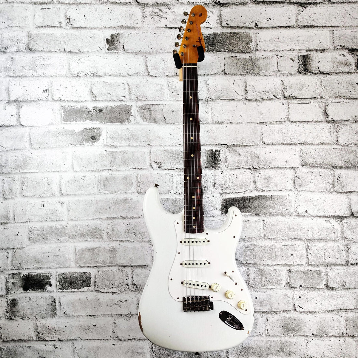Fender Custom Shop Limited Edition 1959 Stratocaster Relic - Aged Olympic White