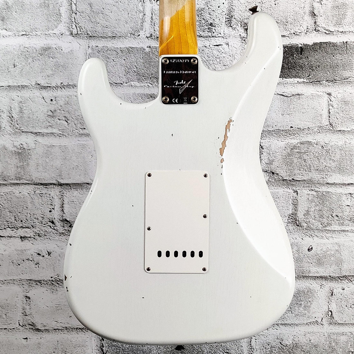 Fender Custom Shop Limited Edition 1959 Stratocaster Relic - Aged Olympic White