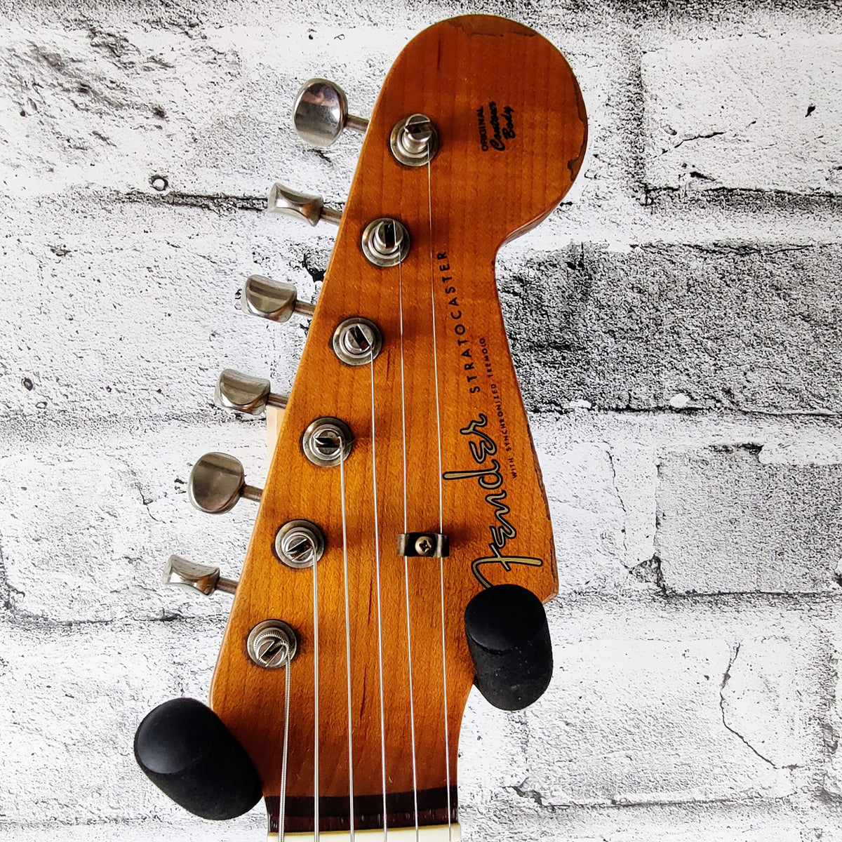 Fender Custom Shop Limited Edition 60/63 Stratocaster Electric Guitar Heavy Relic - Aged Black over 3-Tone Sunburst