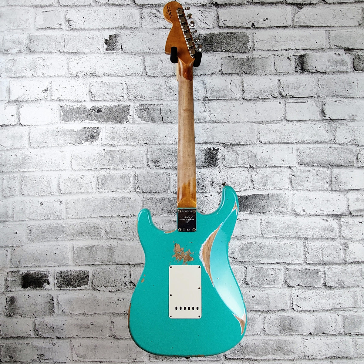 Fender Custom Shop '67 Stratocaster Heavy Relic, Rosewood Fingerboard - Aged Seafoam Green
