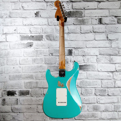 Fender Custom Shop '67 Stratocaster Heavy Relic, Rosewood Fingerboard - Aged Seafoam Green