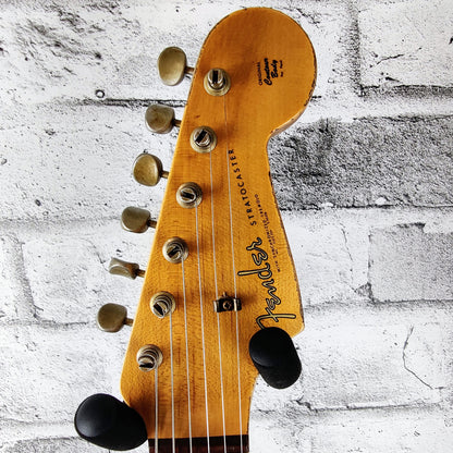 Fender Custom Shop Limited Edition 1963 Stratocaster Heavy Relic, Faded Aged Daphne Blue