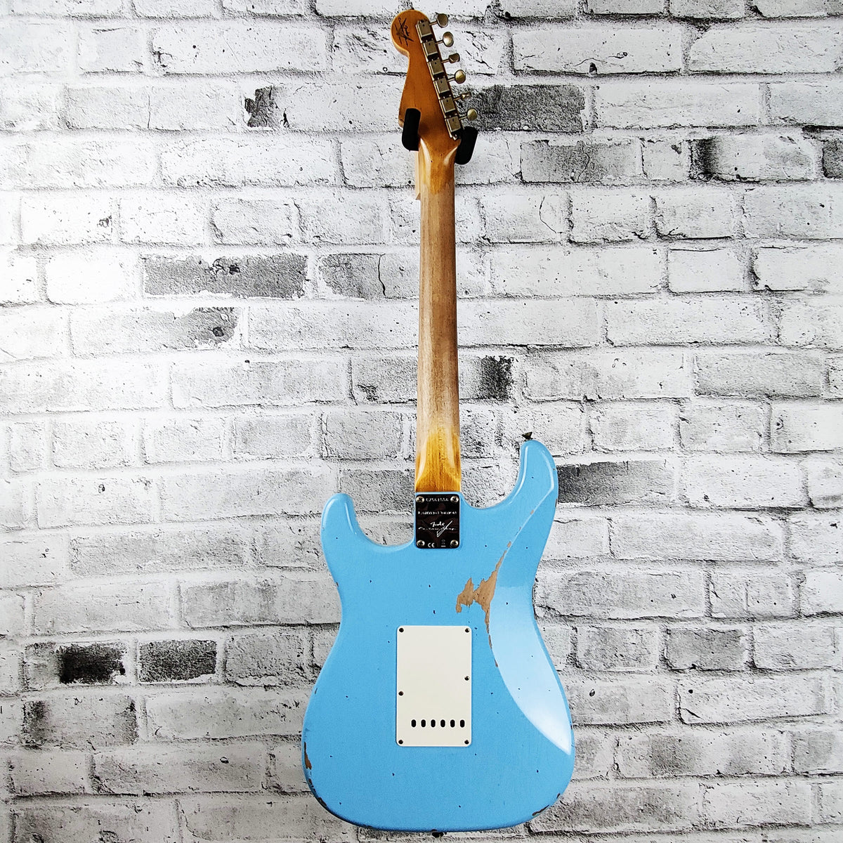 Fender Custom Shop Limited Edition 1963 Stratocaster Heavy Relic, Faded Aged Daphne Blue