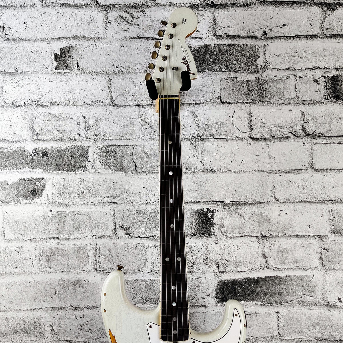 Fender Custom Shop Limited edition '67 Stratocaster Heavy Relic, Aged Olympic White over 3-Color Sunburst