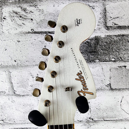 Fender Custom Shop Limited edition '67 Stratocaster Heavy Relic, Aged Olympic White over 3-Color Sunburst