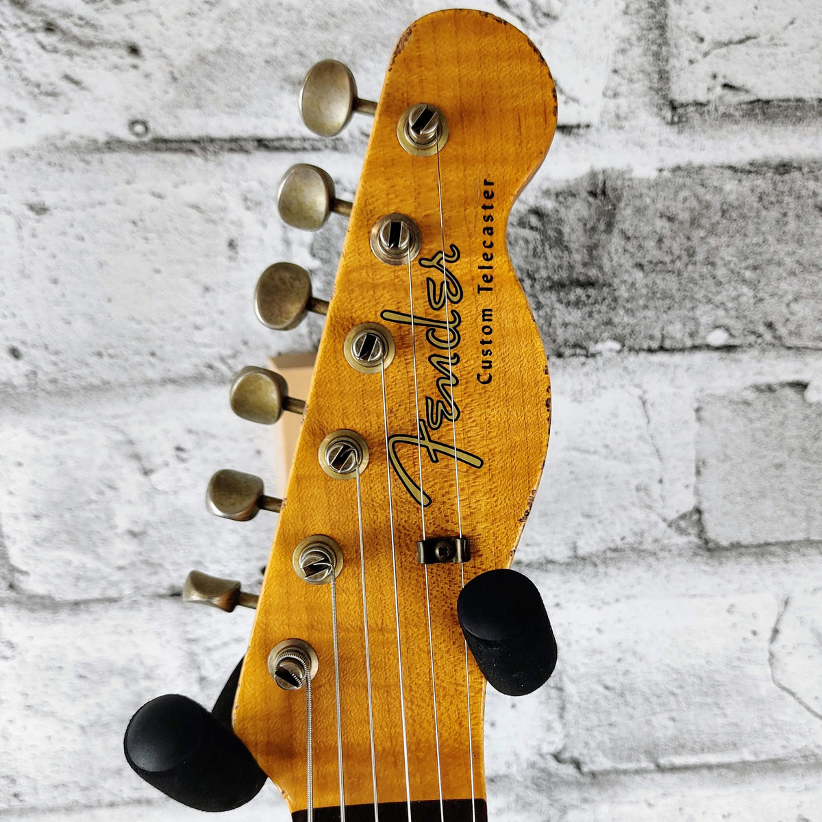 Fender Custom Shop 1960 Telecaster Custom Heavy Relic, Aged Olympic White over 3 Colour Sunburst