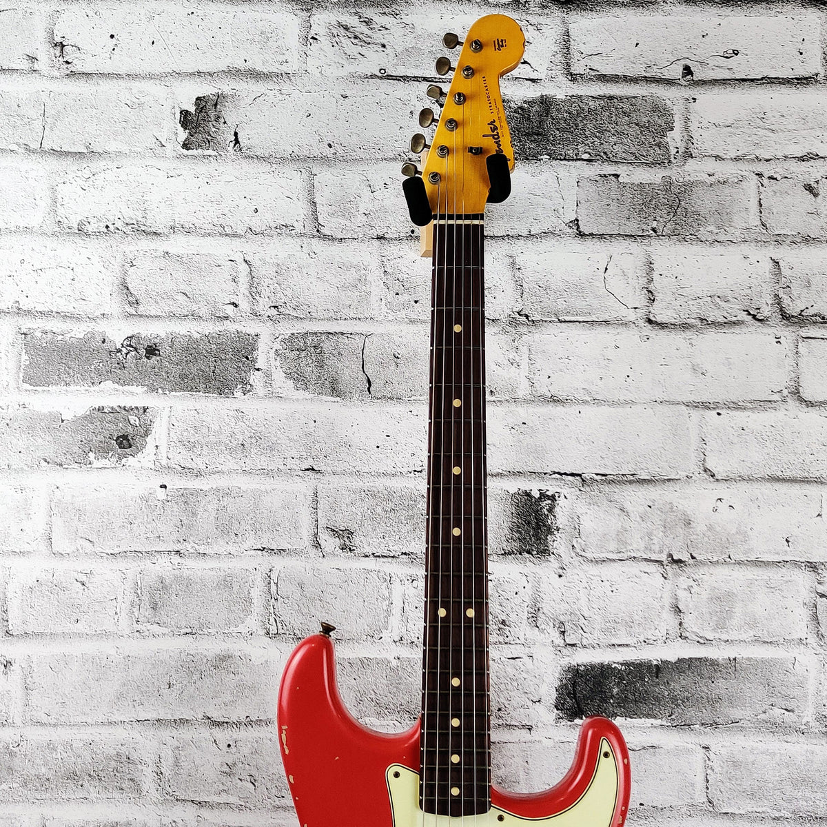 Fender Custom Shop Limited Edition '63 Stratocaster Heavy Relic, Rosewood Fingerboard, Aged Fiesta Red
