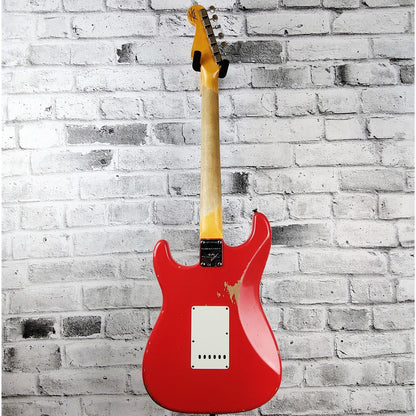 Fender Custom Shop Limited Edition '63 Stratocaster Heavy Relic, Rosewood Fingerboard, Aged Fiesta Red