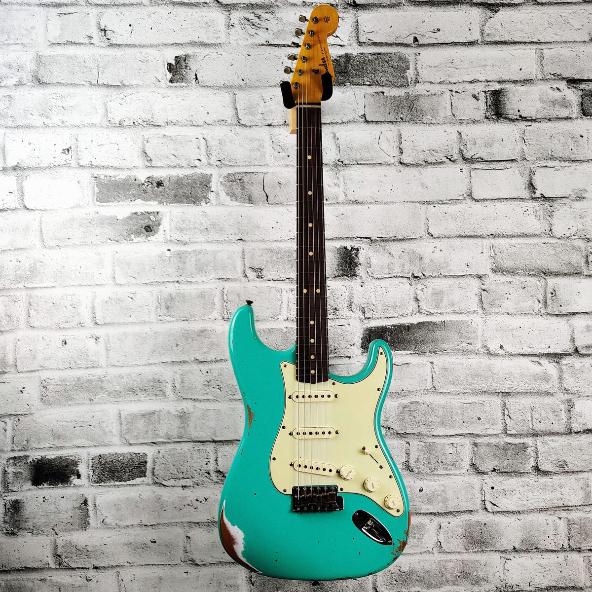 Fender Custom Shop LTD '63 Stratocaster Heavy Relic, Aged Sea Foam Green