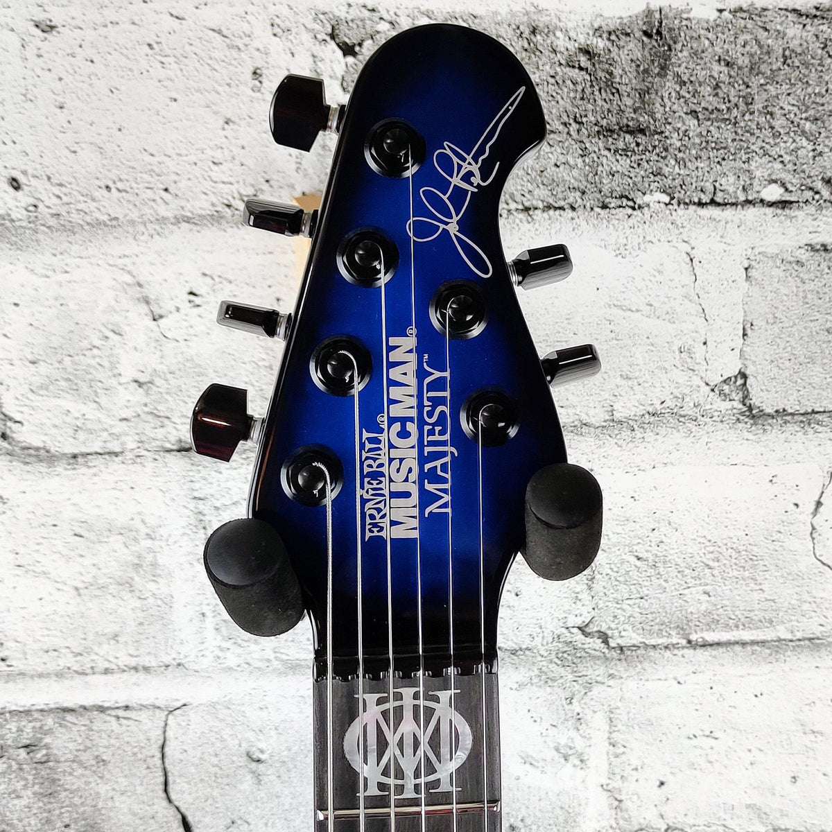 Ernie Ball Music Man John Petrucci Majesty Guitar, Ebony Fretboard, Titan Blue