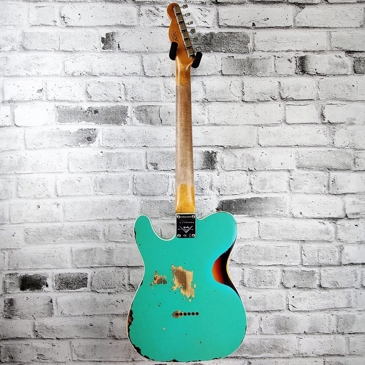 Fender Custom Shop LTD 60 Telecaster Custom Heavy Relic, Aged Seafoam Green over 3 color Sunburst