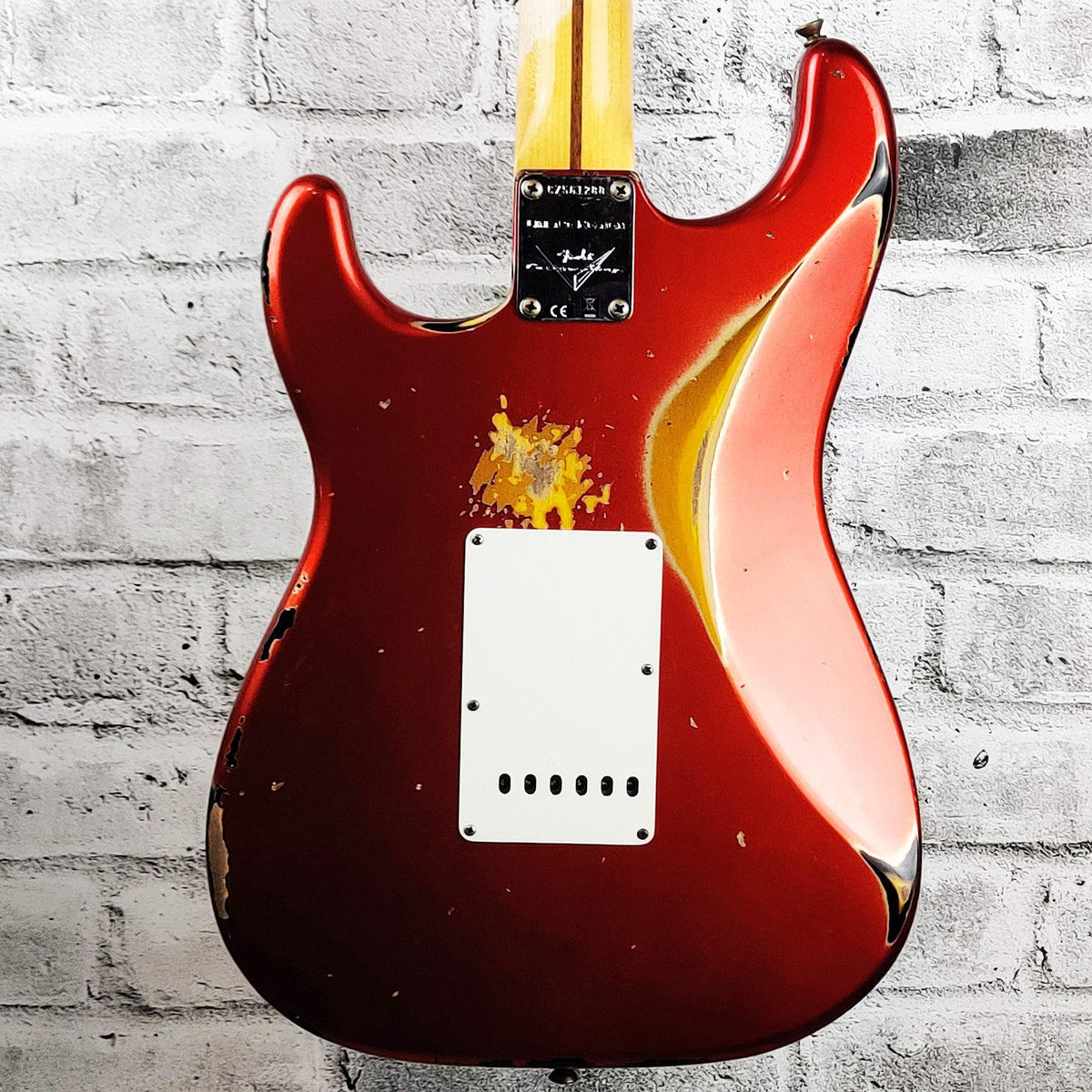 Fender Custom Shop Ltd 56 Stratocaster Heavy Relic – Super Faded Aged Candy Apple Red over 2-Tone Sunburst