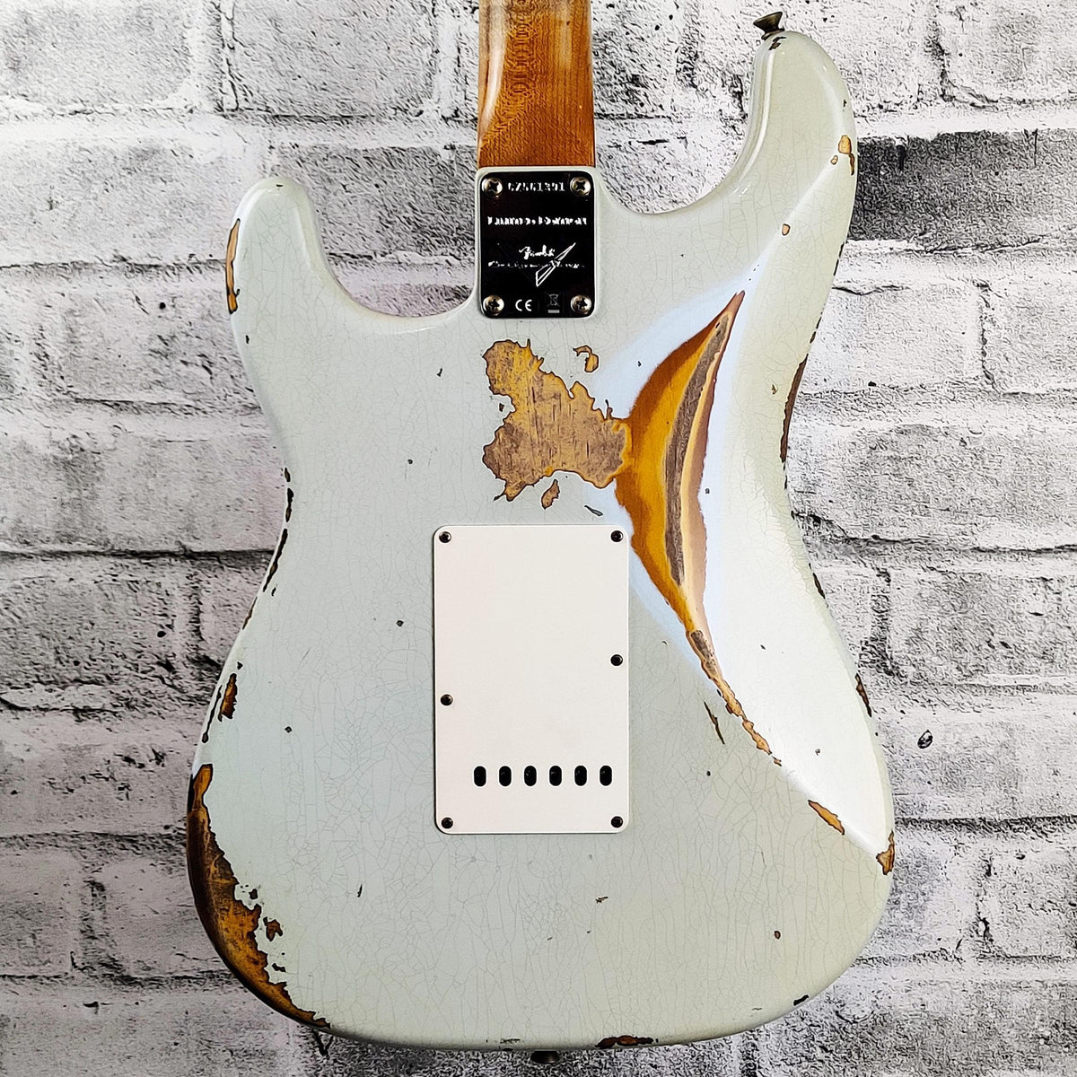 Fender Custom Shop Limited Edition '61 Stratocaster, Heavy Relic, Aged Sonic Blue Over 3-Colour Sunburst