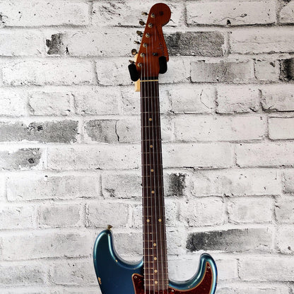 Fender Custom Shop Limited Edition '61 Stratocaster, Heavy Relic, Aged Lake Placid Blue Over 3-Colour Sunburst