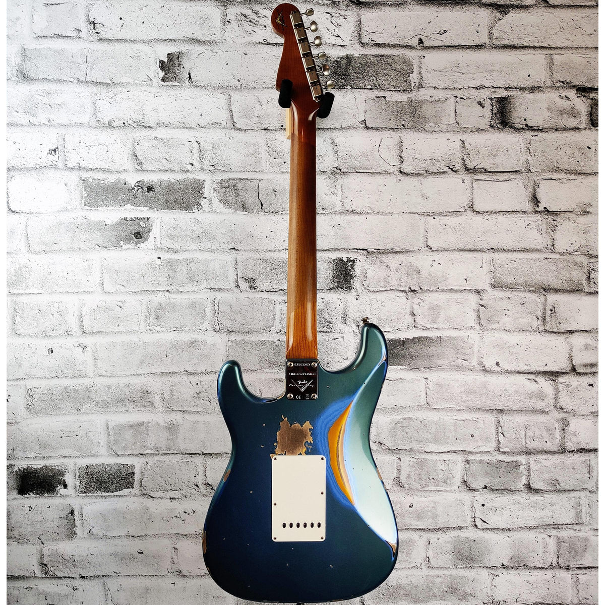 Fender Custom Shop Limited Edition '61 Stratocaster, Heavy Relic, Aged Lake Placid Blue Over 3-Colour Sunburst