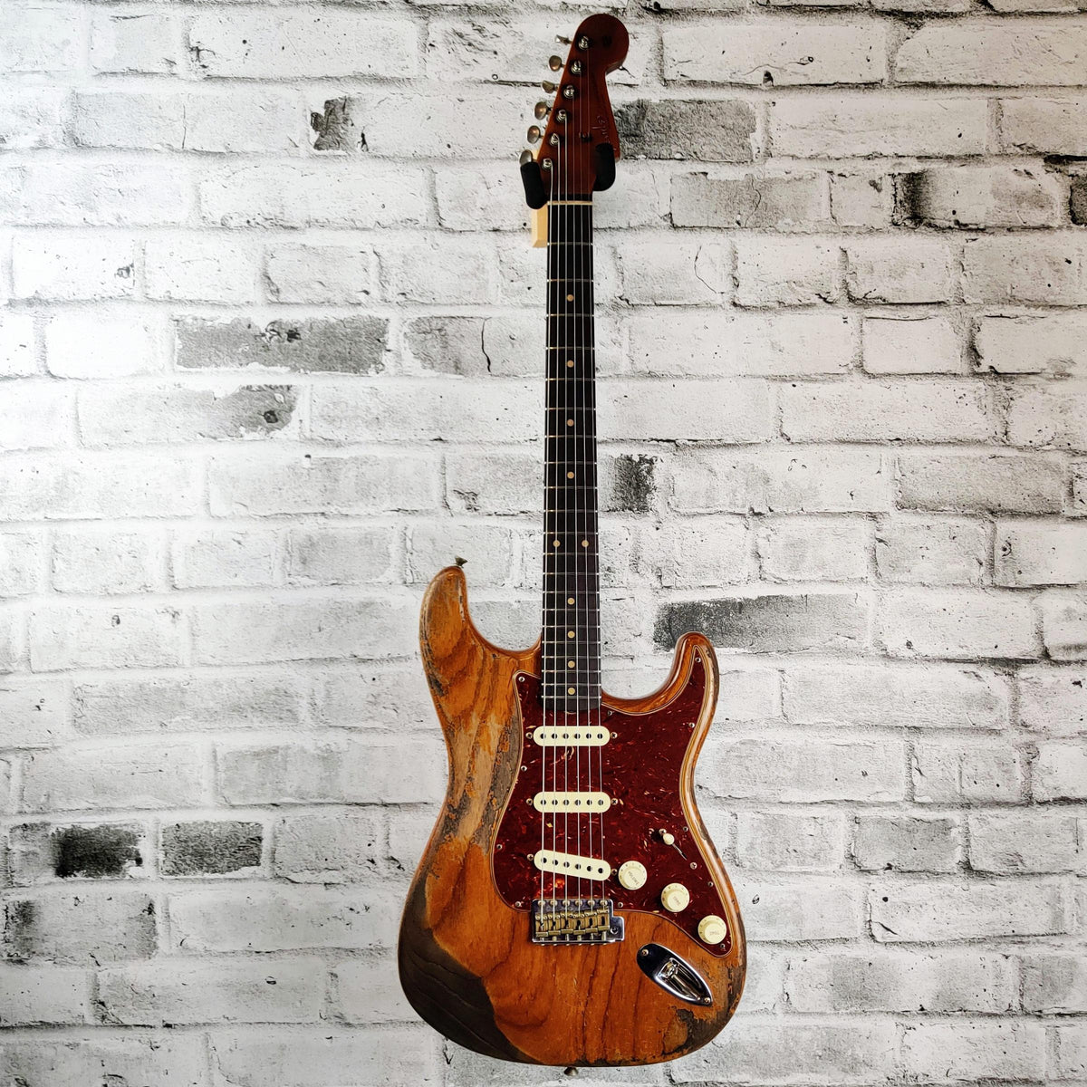 Fender Custom Shop Limited Edition Roasted '61 Strat Super Heavy Relic, Flat-Lam Rosewood Fingerboard, Aged Natural