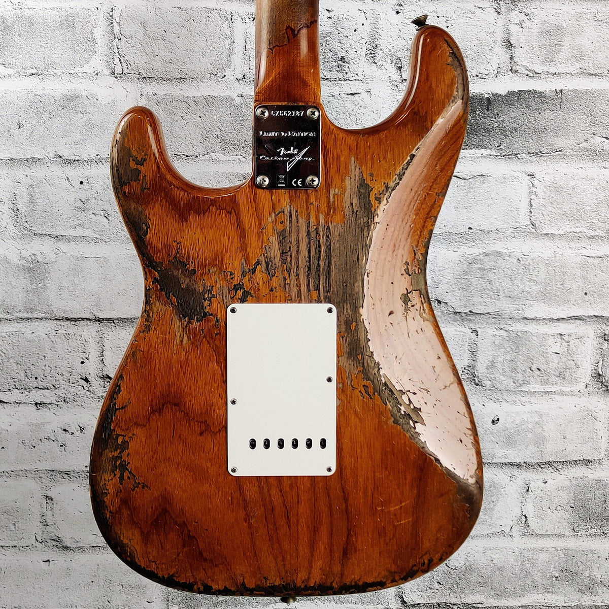 Fender Custom Shop Limited Edition Roasted '61 Strat Super Heavy Relic, Flat-Lam Rosewood Fingerboard, Aged Natural