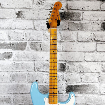 Fender Custom Shop Limited edition '57 Stratocaster Relic, Faded Aged Daphne Blue