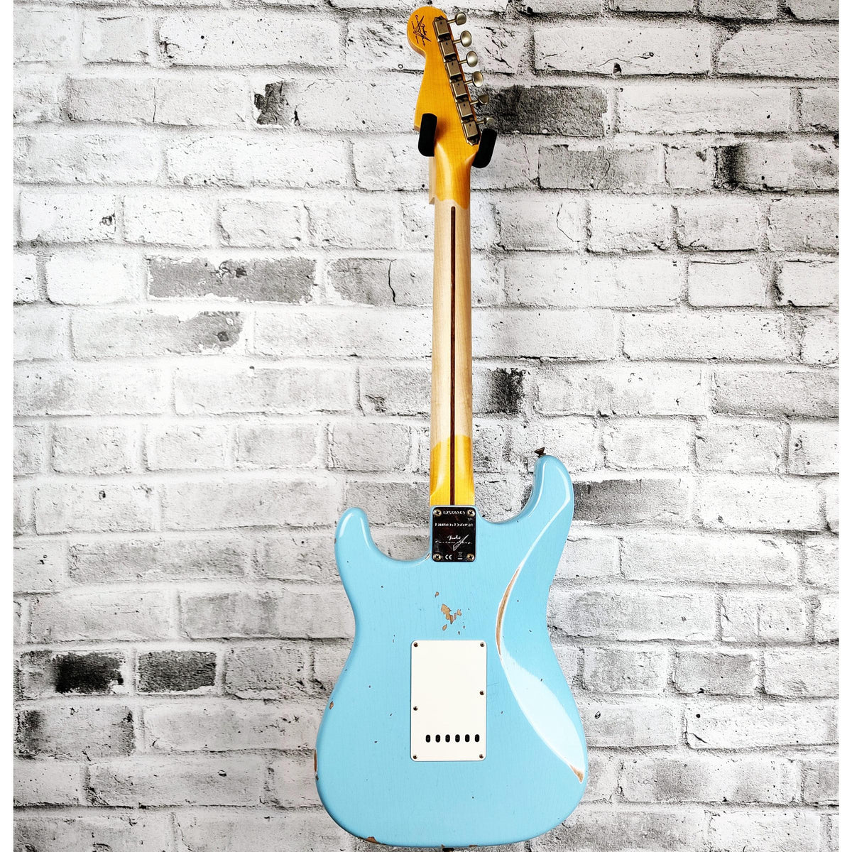 Fender Custom Shop Limited edition '57 Stratocaster Relic, Faded Aged Daphne Blue