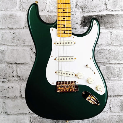 Fender Custom Shop Limited Edition '59 Strat, NOS With Gold Hardware, Sherwood Green Metallic