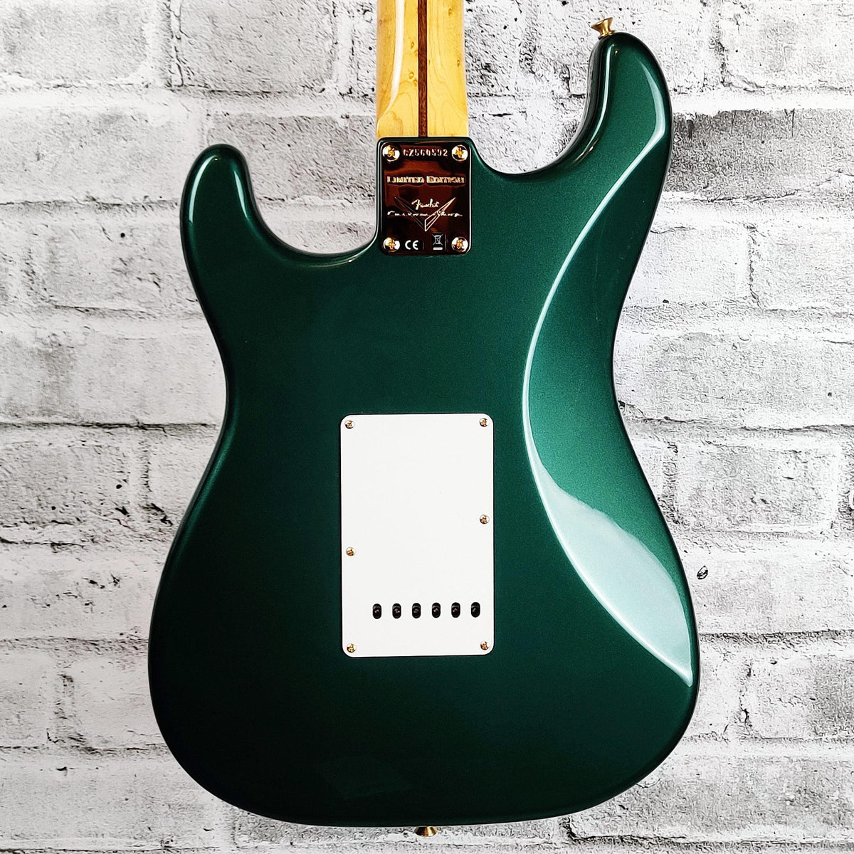 Fender Custom Shop Limited Edition '59 Strat, NOS With Gold Hardware, Sherwood Green Metallic