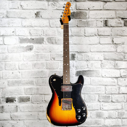 Fender Custom Shop Limited Edition '70S Telecaster Relic, 3-Color Sunburst