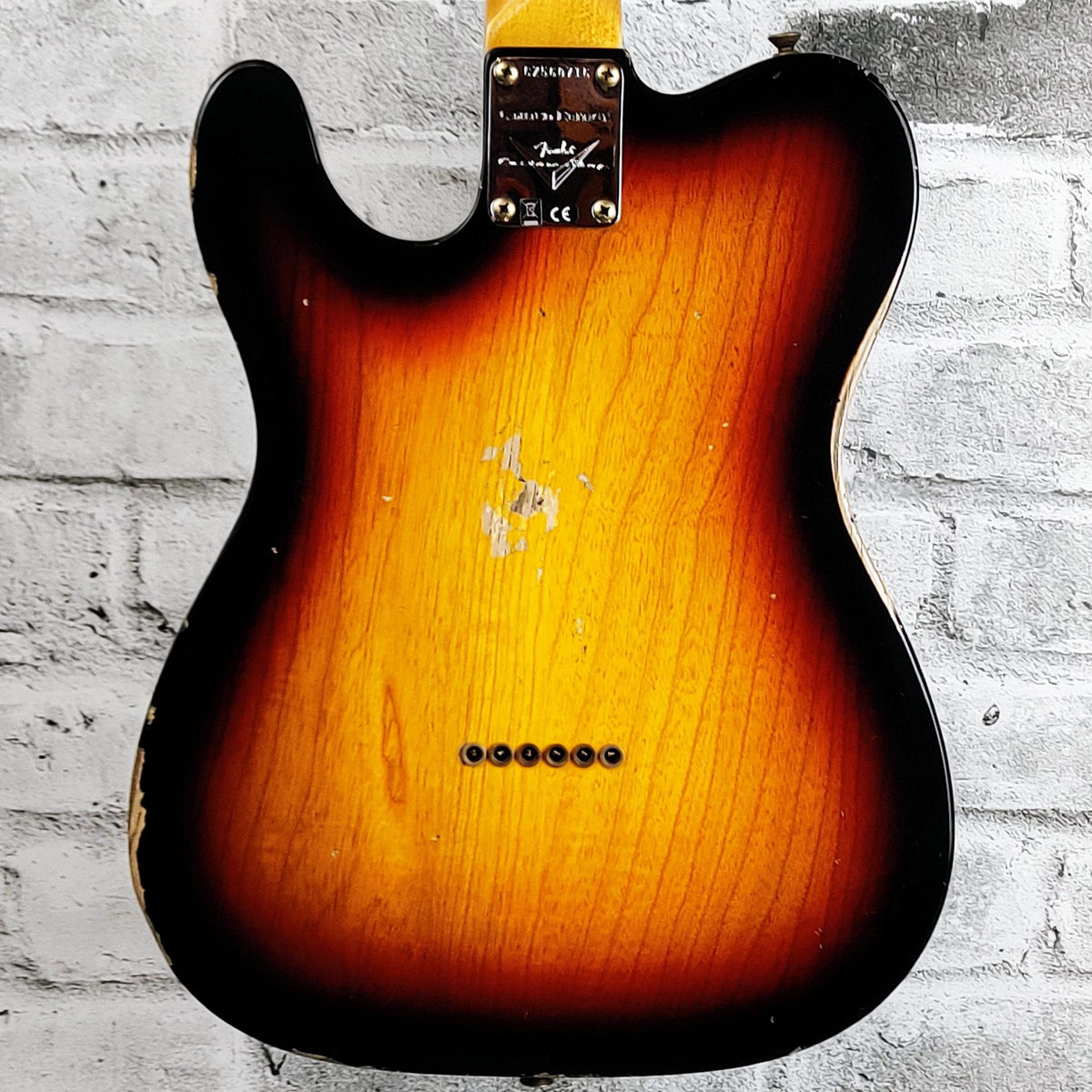 Fender Custom Shop Limited Edition '70S Telecaster Relic, 3-Color Sunburst