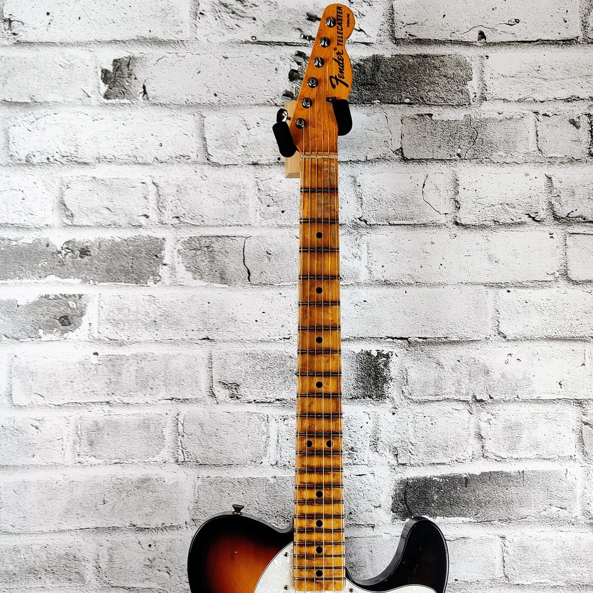 Fender Custom Shop Limited ’70S Telecaster Thinline Journeyman Relic, Bleached 3-Tone Sunburst