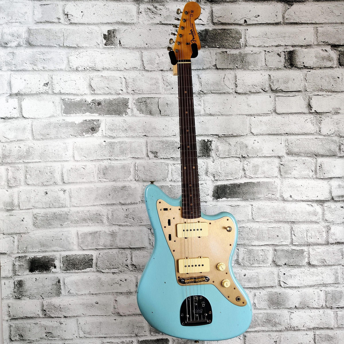 Fender Custom Shop Limited Edition '59 250K Jazzmaster Journeyman Relic, Faded Aged Daphne Blue