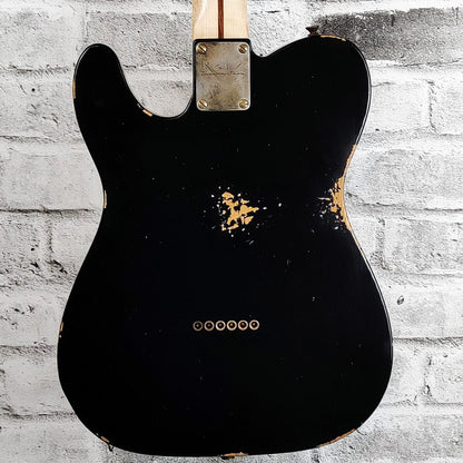 Fender Custom Shop Masterbuilt Apprentice Roasted Pine Nocaster Heavy Relic, Aged Black
