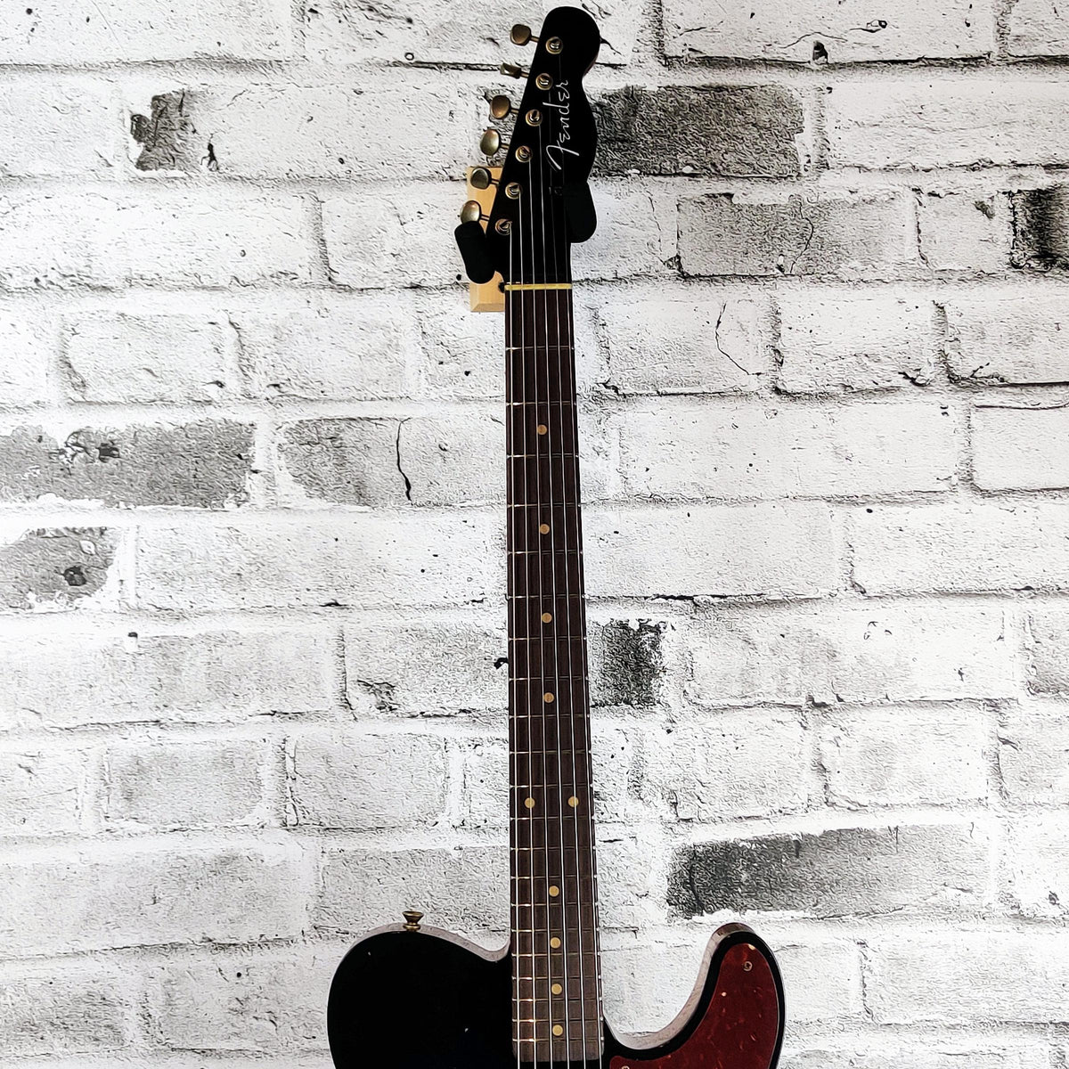 Fender Custom Shop Limited Edition Dual P-90 Telecaster Thinline Journeyman Relic, Aged Black