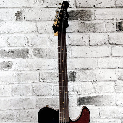 Fender Custom Shop Limited Edition Dual P-90 Telecaster Thinline Journeyman Relic, Aged Black