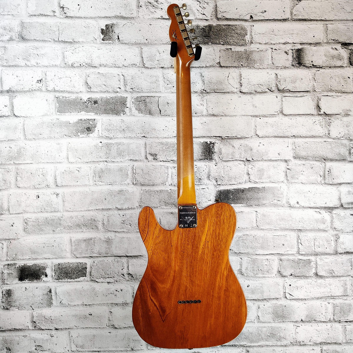 Fender Custom Shop Limited Edition Dual P-90 Telecaster Thinline Journeyman Relic, Aged Black