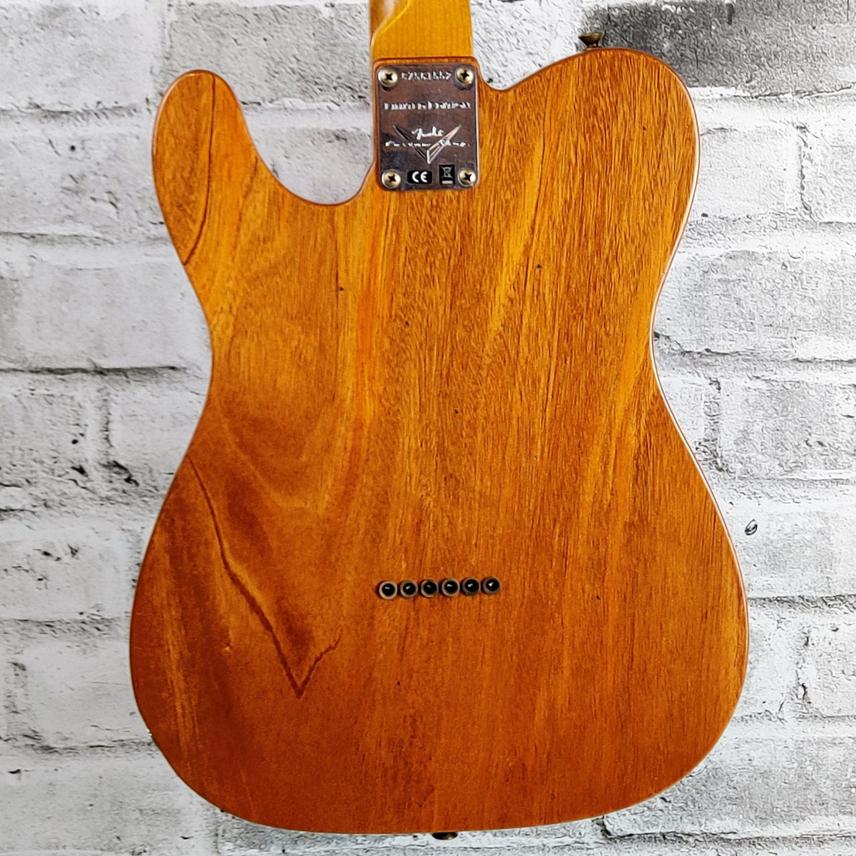 Fender Custom Shop Limited Edition Dual P-90 Telecaster Thinline Journeyman Relic, Aged Black