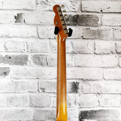 Fender Custom Shop Limited Edition Dual P-90 Telecaster Thinline Journeyman Relic, Aged Black