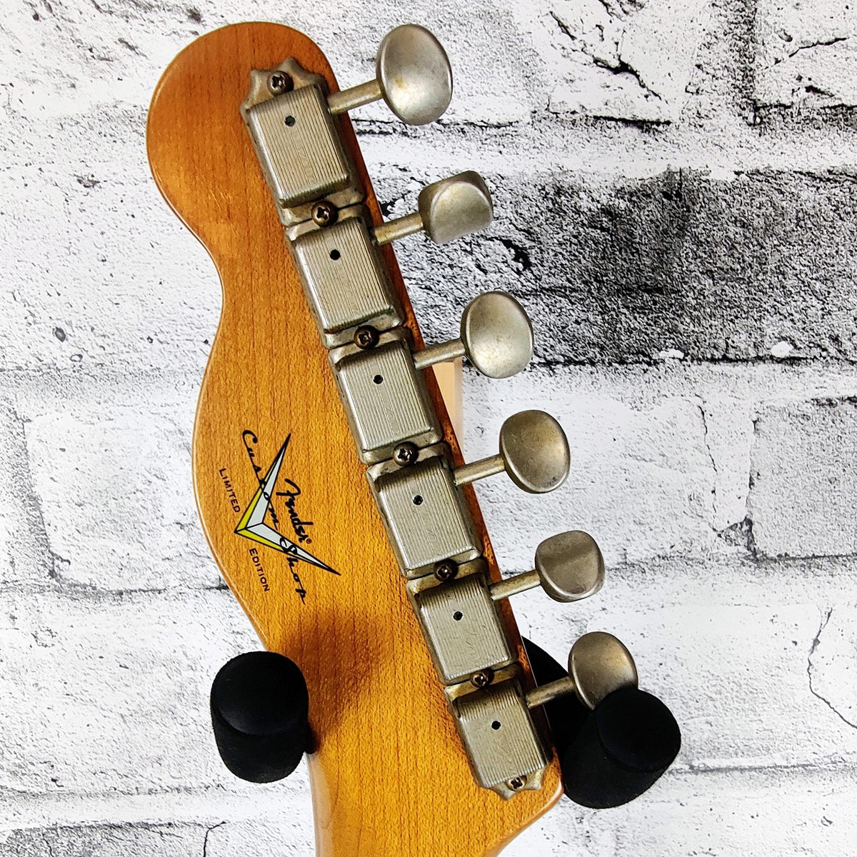 Fender Custom Shop Limited Edition Dual P-90 Telecaster Thinline Journeyman Relic, Aged Black