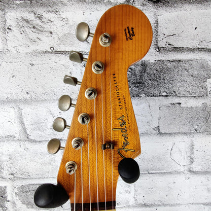 Fender Custom Shop Limited Edition Dual P90 Strat Journeyman Relic - Aged Black